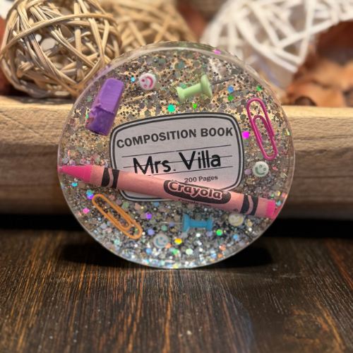 Customizable Paperweight/Coaster