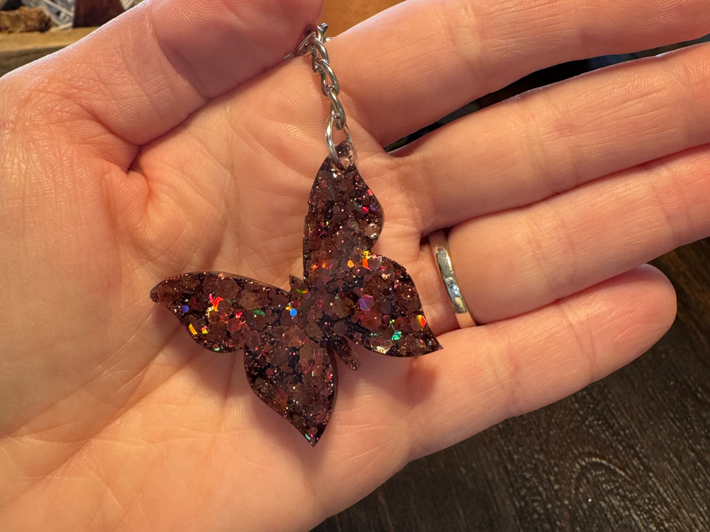 Butterfly Keychain