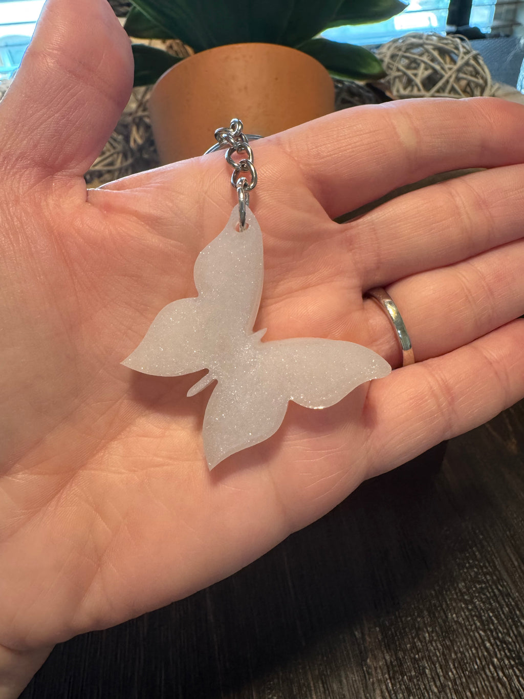 Butterfly Keychain