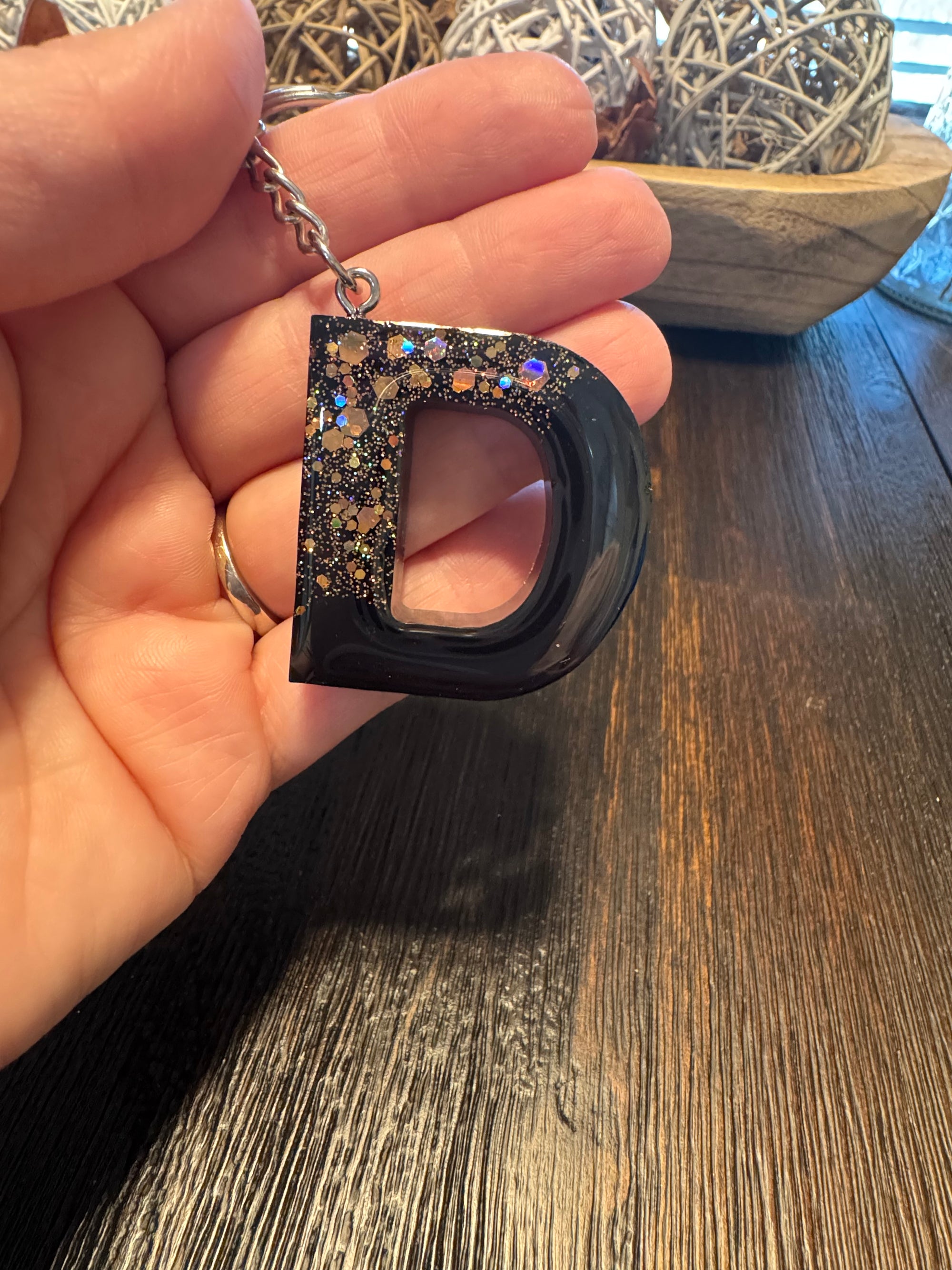 Letter Keychain