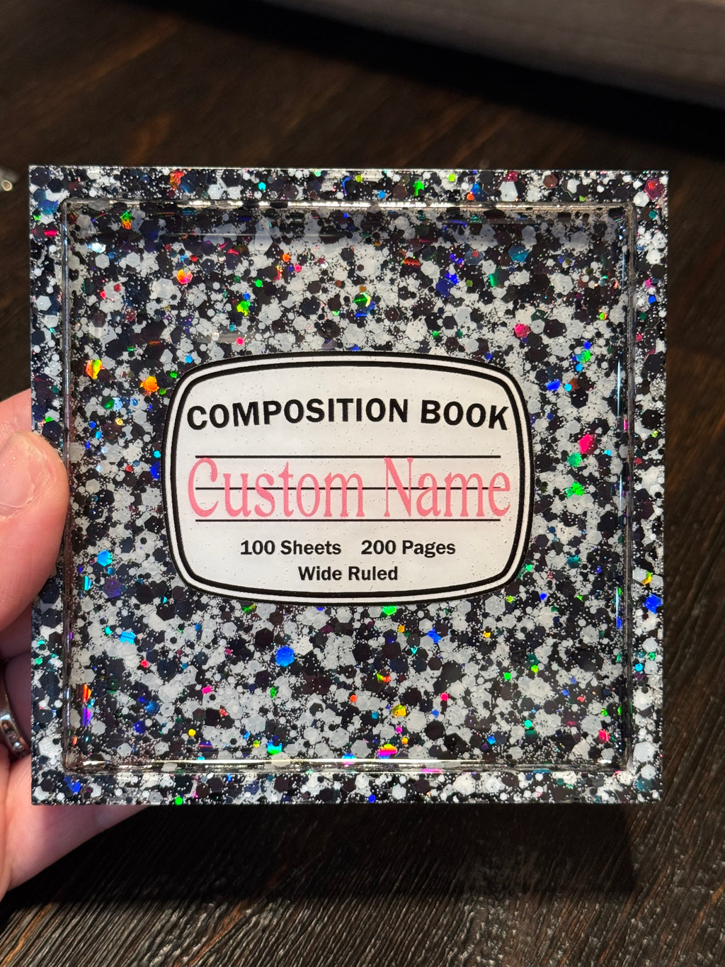 Customizable Teacher Coaster