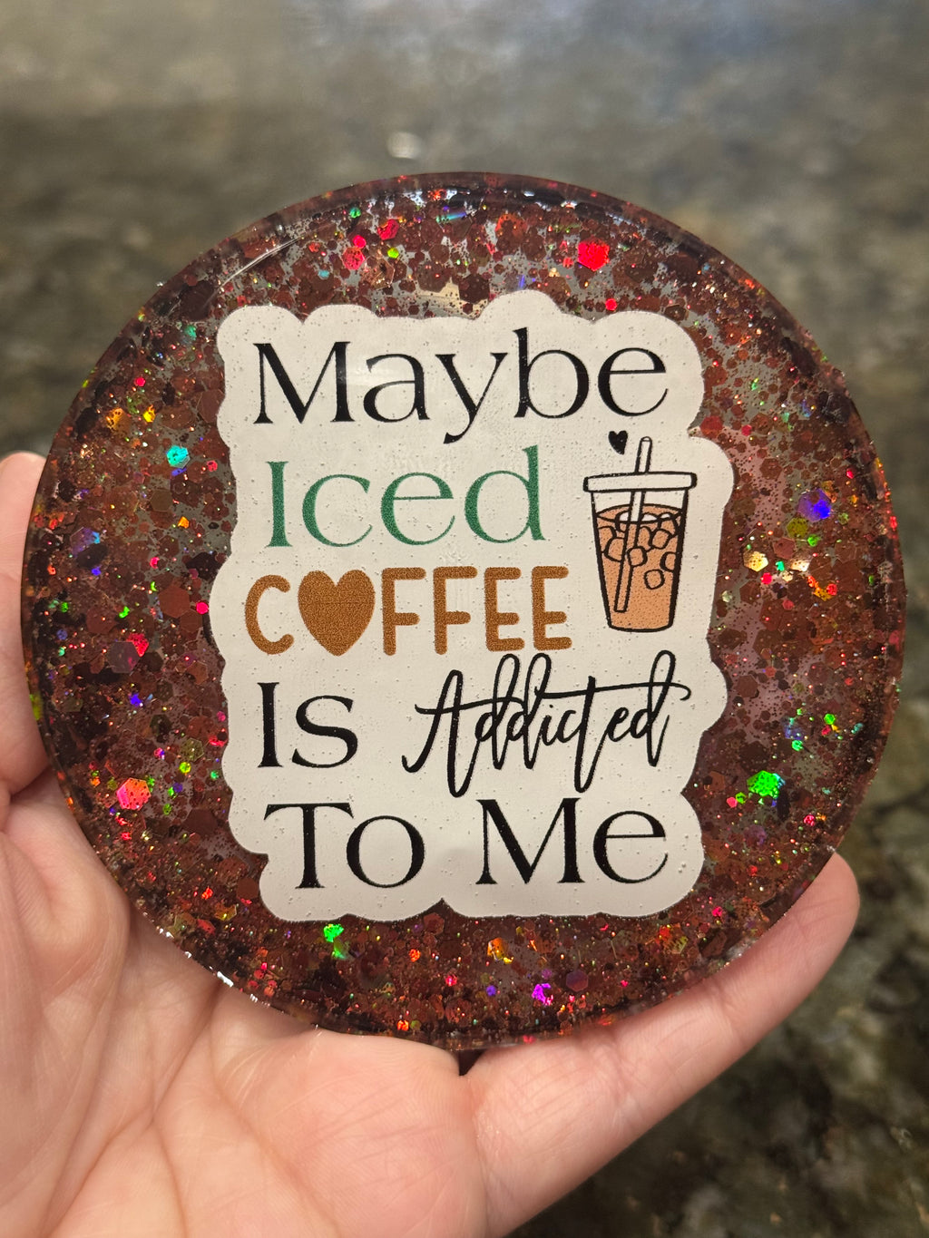 Iced Coffee Magnet
