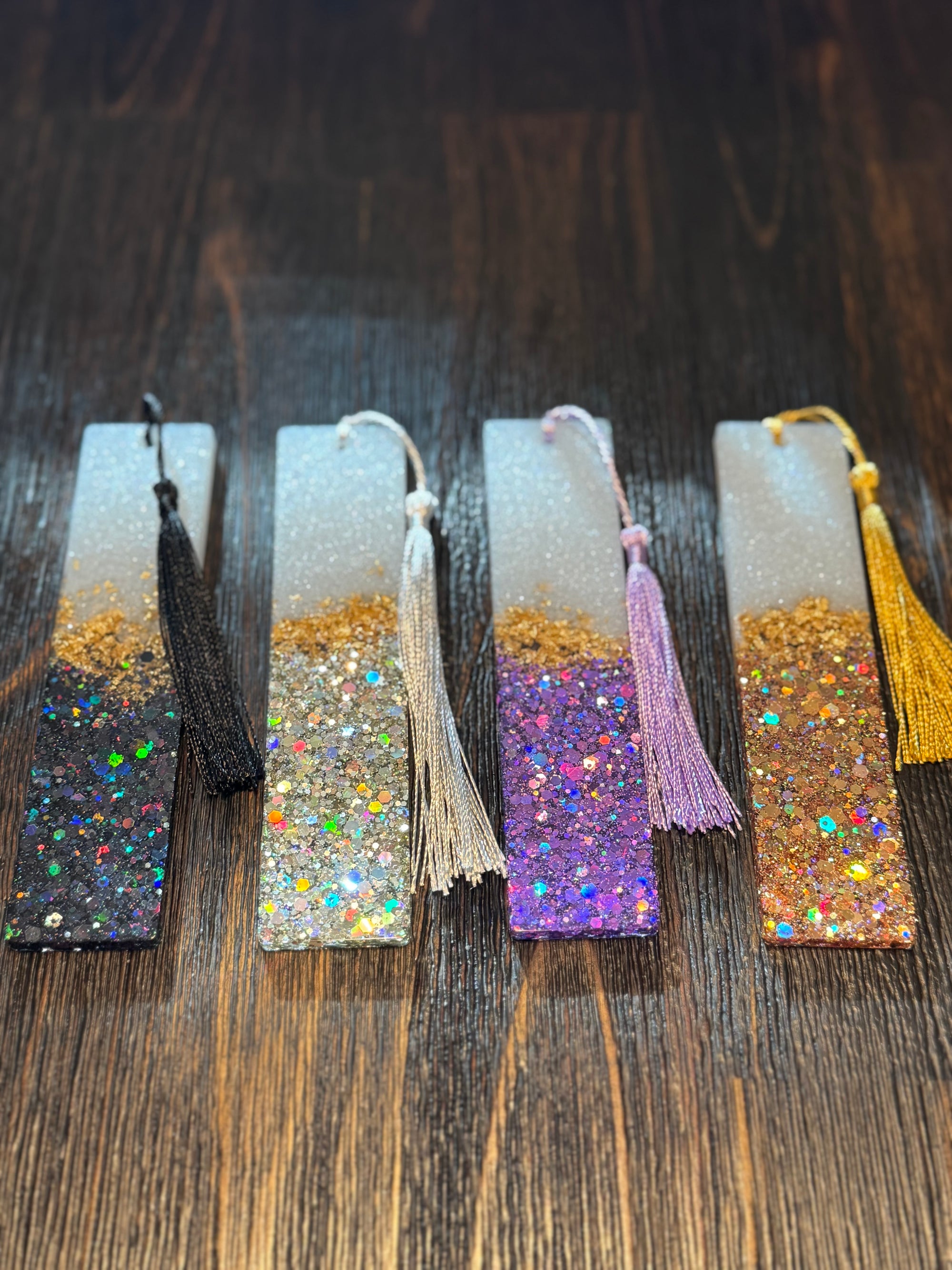 Glitter Bookmarks
