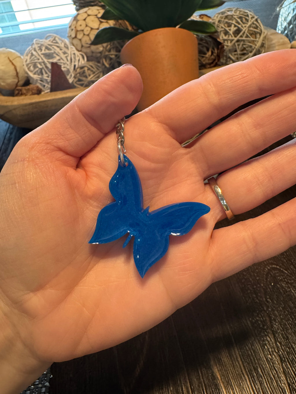 Butterfly Keychain