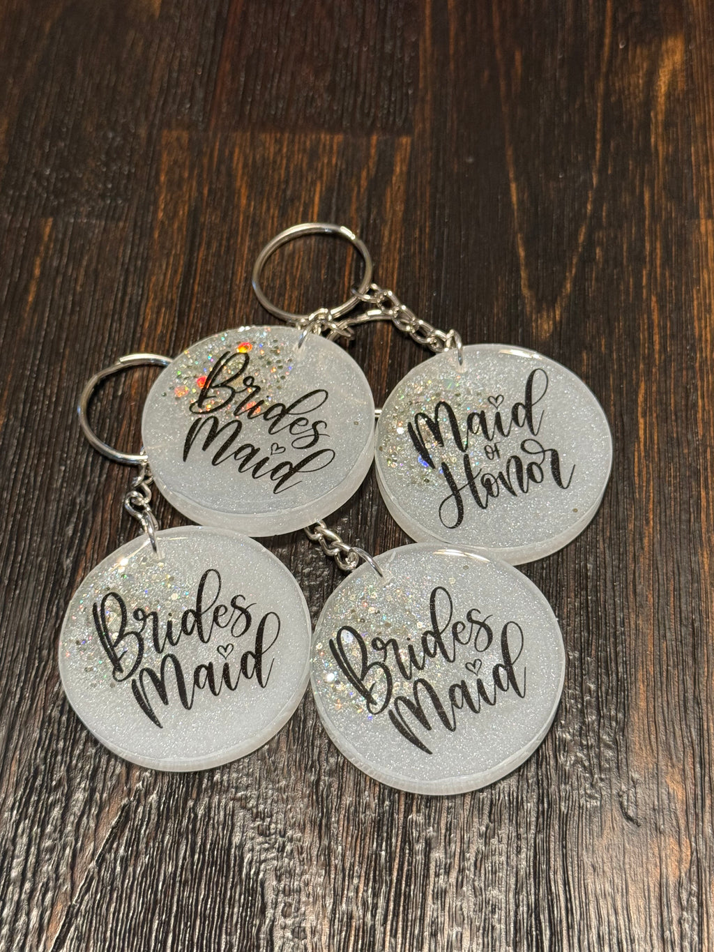 Bridesmaid Party favor keychains