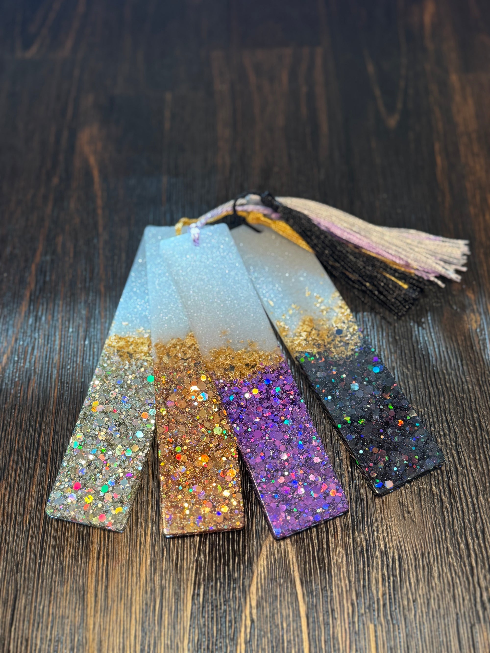 Glitter Bookmarks