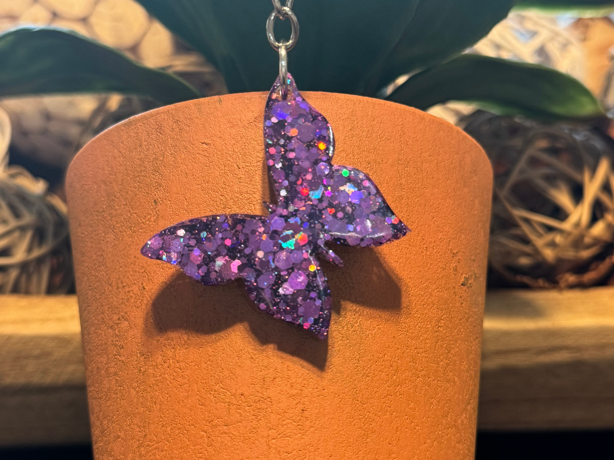Butterfly Keychain