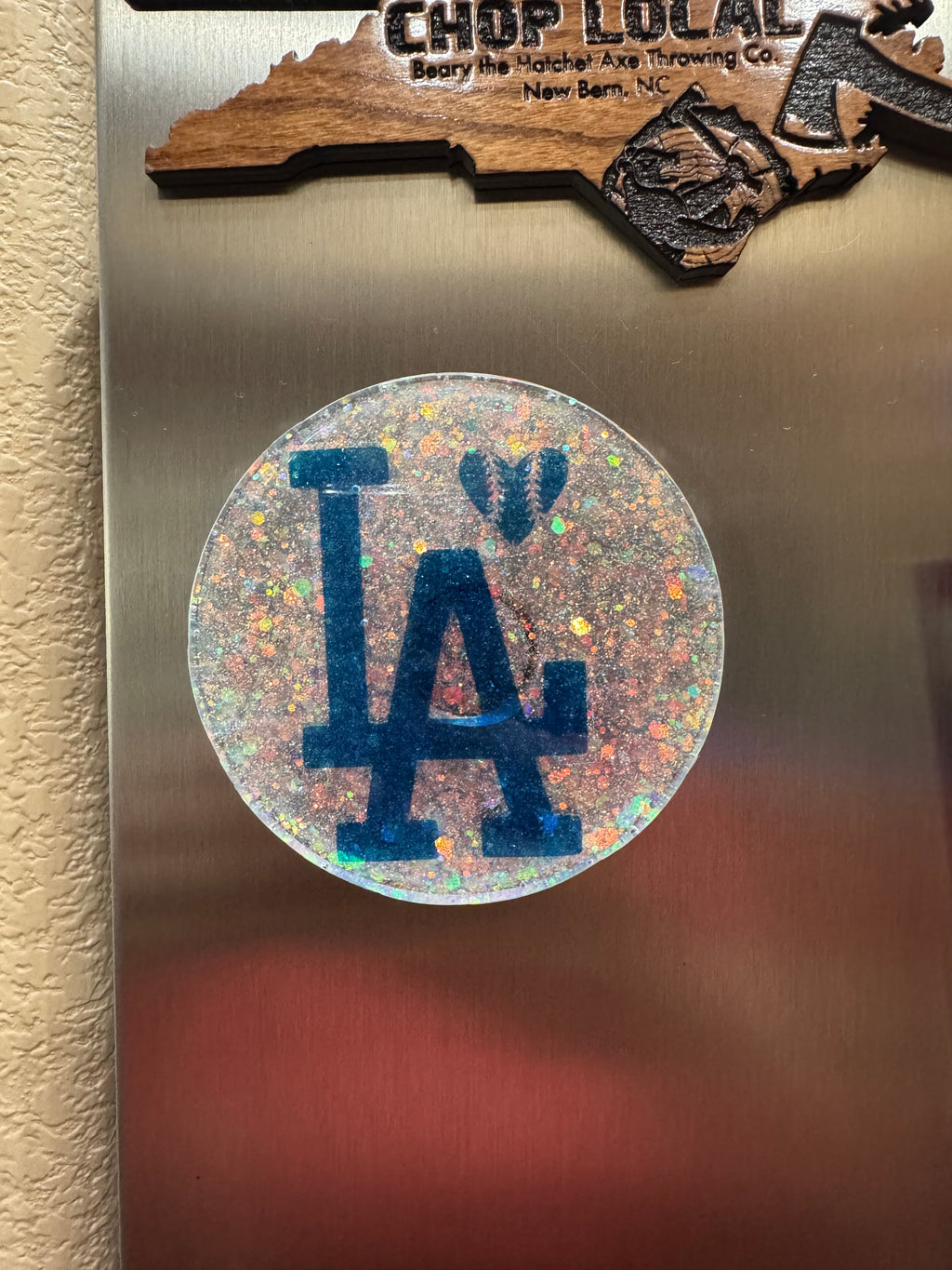 LA Fridge Magnet