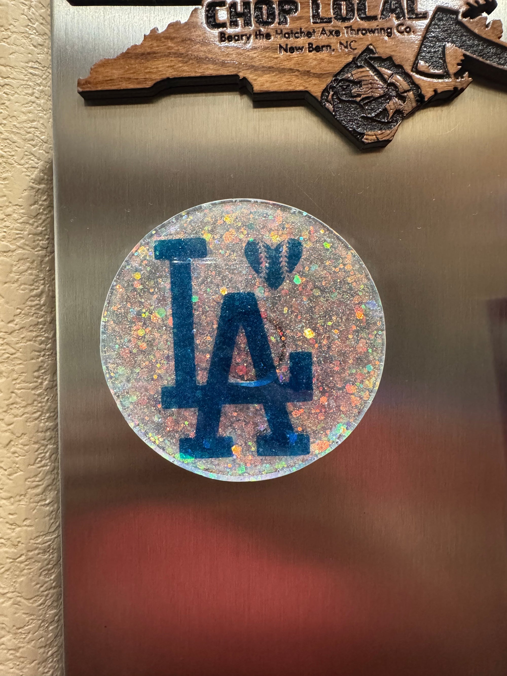 LA Fridge Magnet
