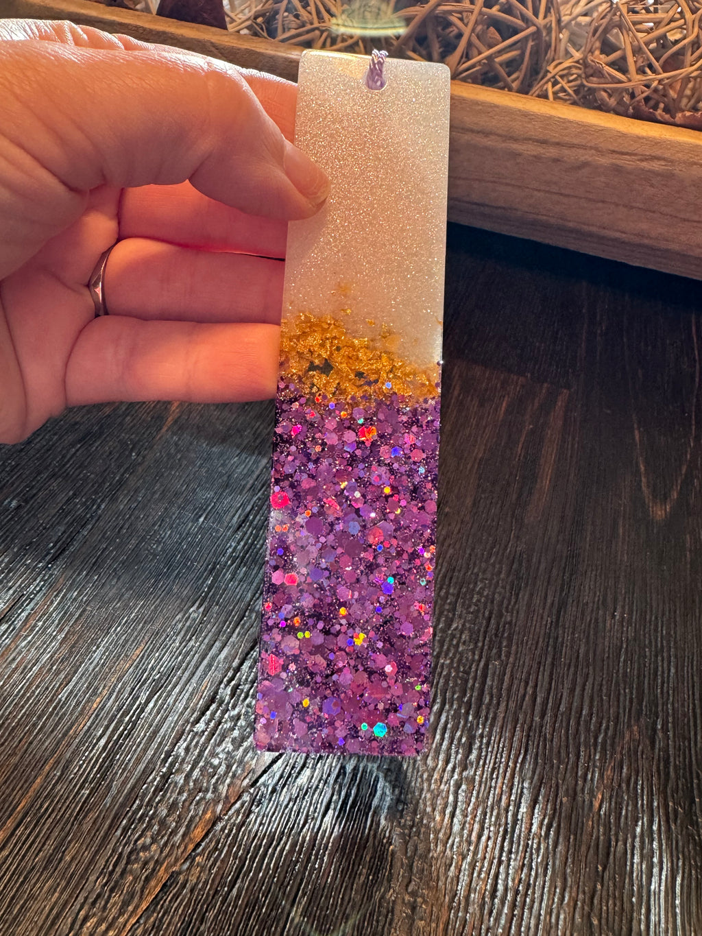 Glitter Bookmarks
