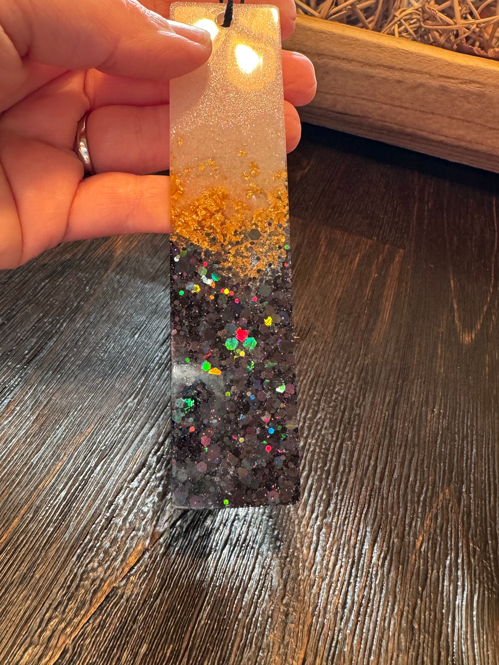 Glitter Bookmarks