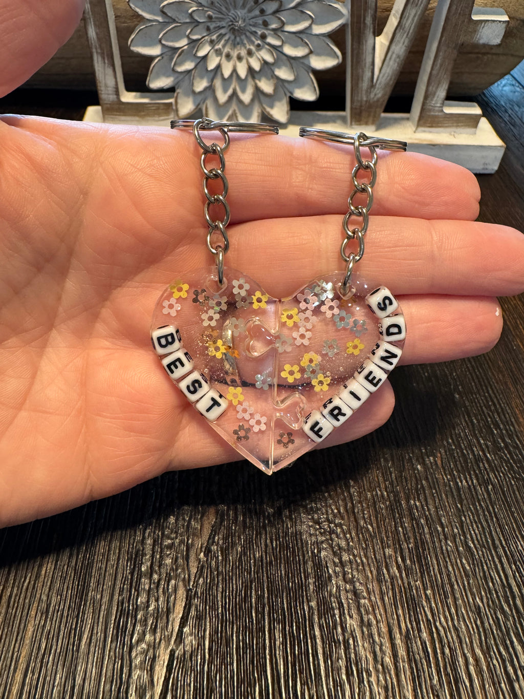 Best Friend Keychains