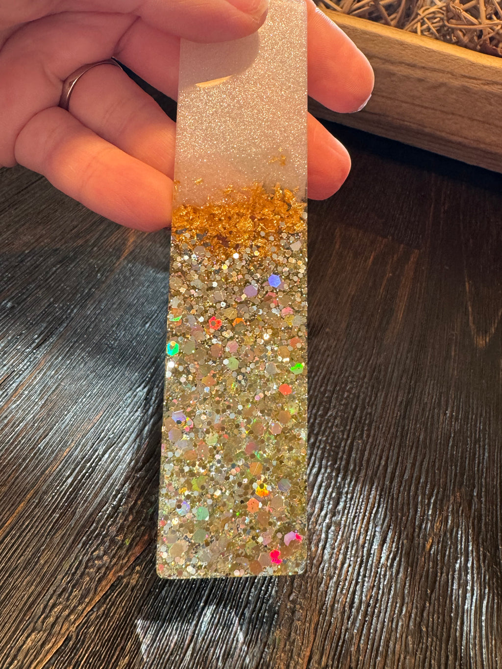 Glitter Bookmarks
