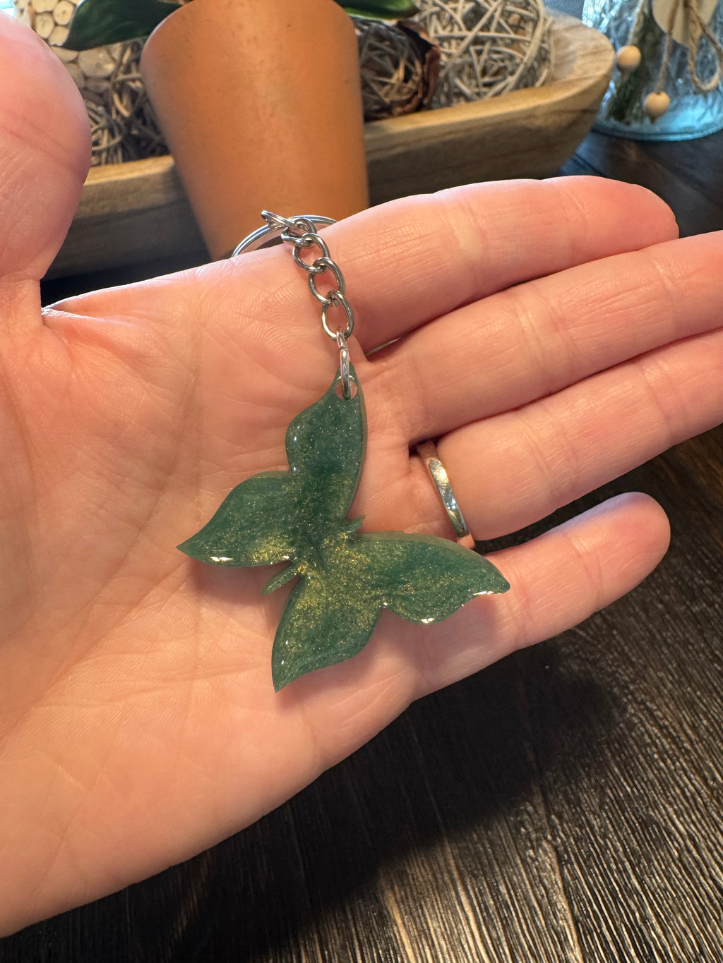 Butterfly Keychain